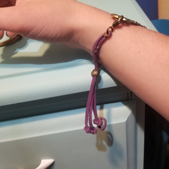 Vintage initial R changeable bracelet - Picture 4 of 6